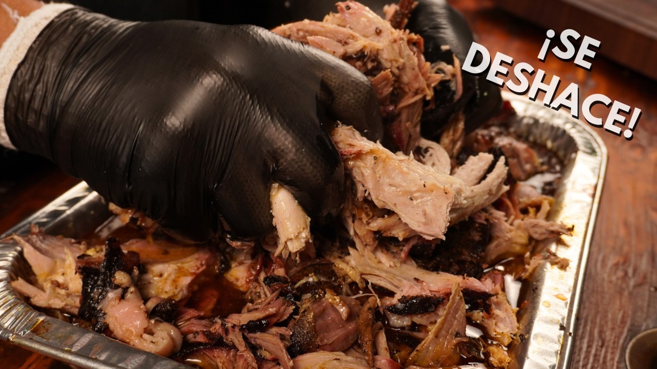 Cualquier asador sirve: El TRUCO para hacer Pulled Pork ahumado (Sin ahumador)