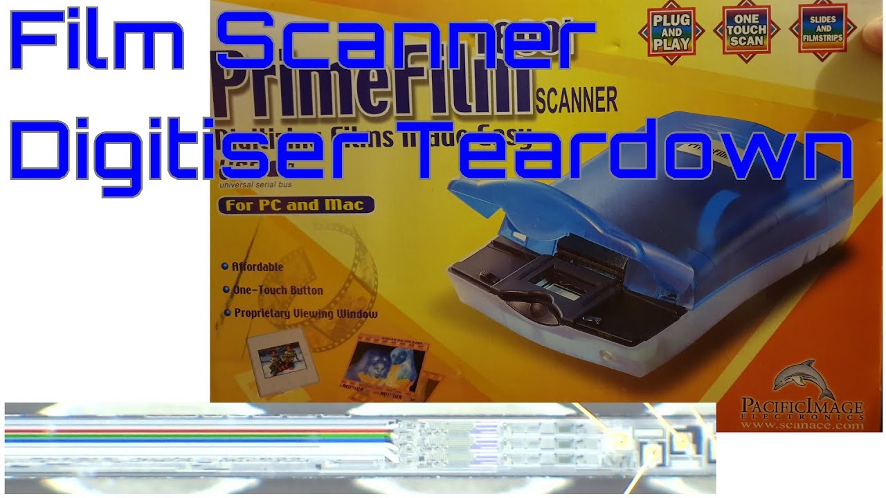EW0051 - PrimeFilm 1800i Film Scanner Digitizer Teardown