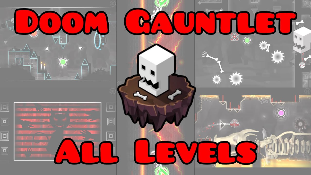 Doom Gauntlet (ALL LEVELS) | Geometry Dash Gauntlet #14