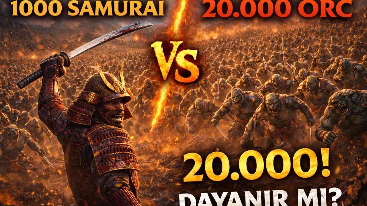 1000 SAMURAI 20.000 ORC’A KARŞI! | UEBS 2 İMKANSIZ SAVAŞ