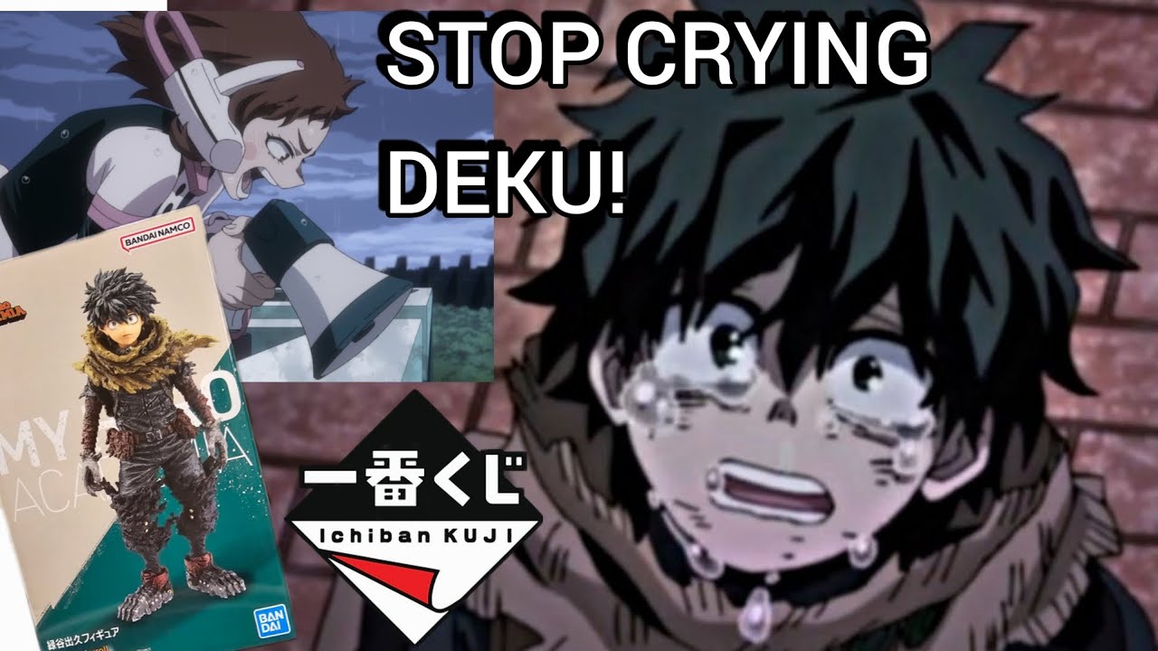 Is this the SADDEST Deku figure? Unboxing The VS Kuji Midoriya