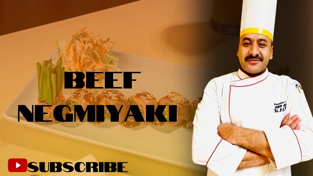 Beef Negimaki recipe | Easy recipe of beef Negimaki with teriyaki sauce