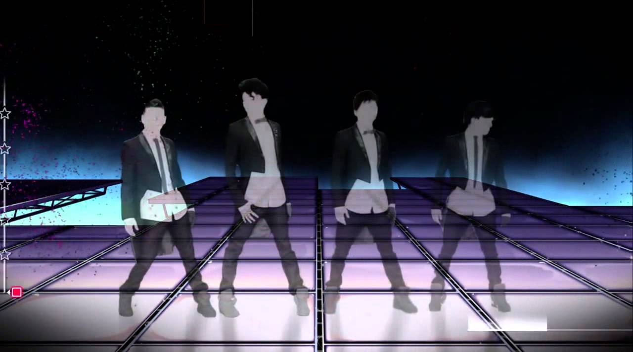 Just Dance 4 One Direction What Makes You Beautiful w/ lyrics Xbox 360 Kinect 720P gameplay