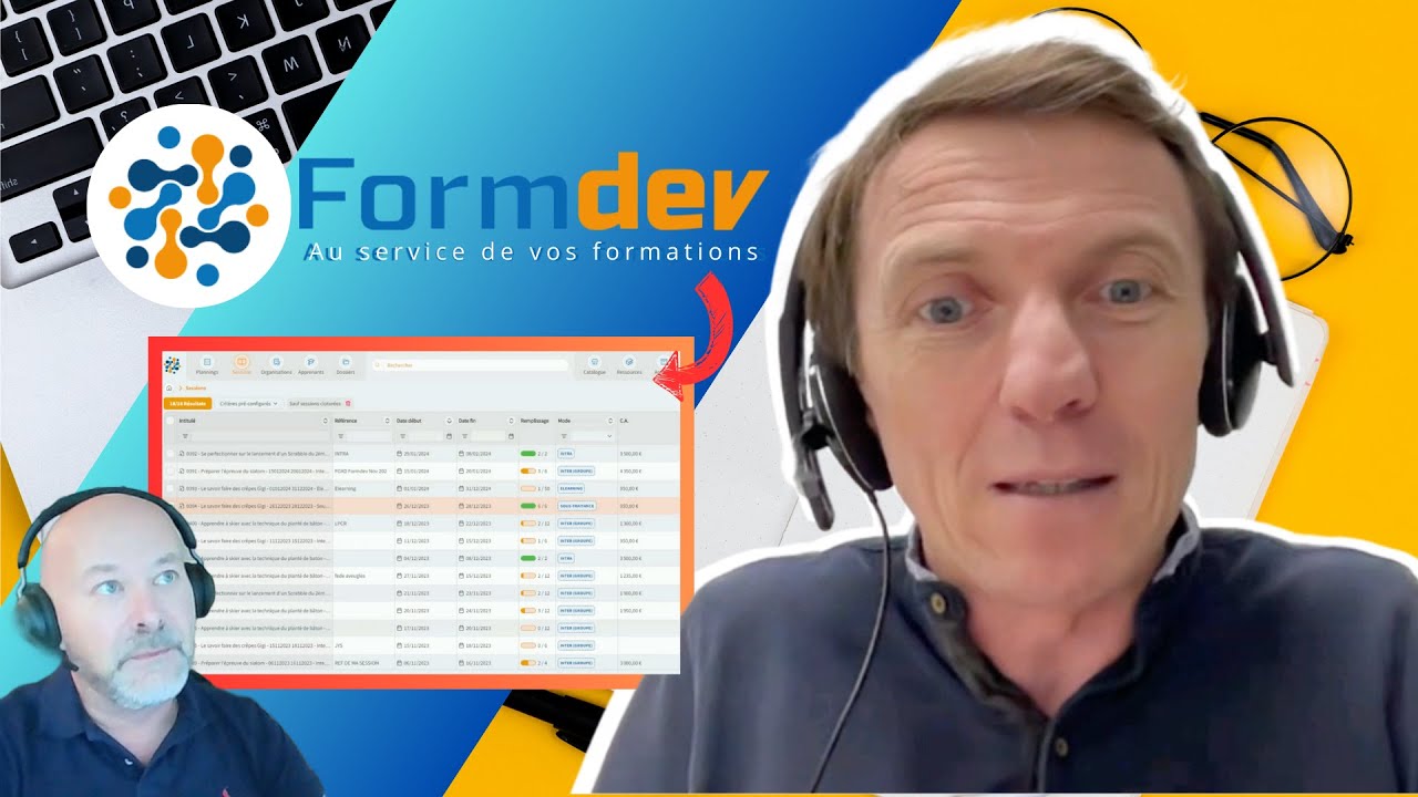 ⚠️➡️👍FormDev : LE Logiciel de gestion de la formation👏👏👏
