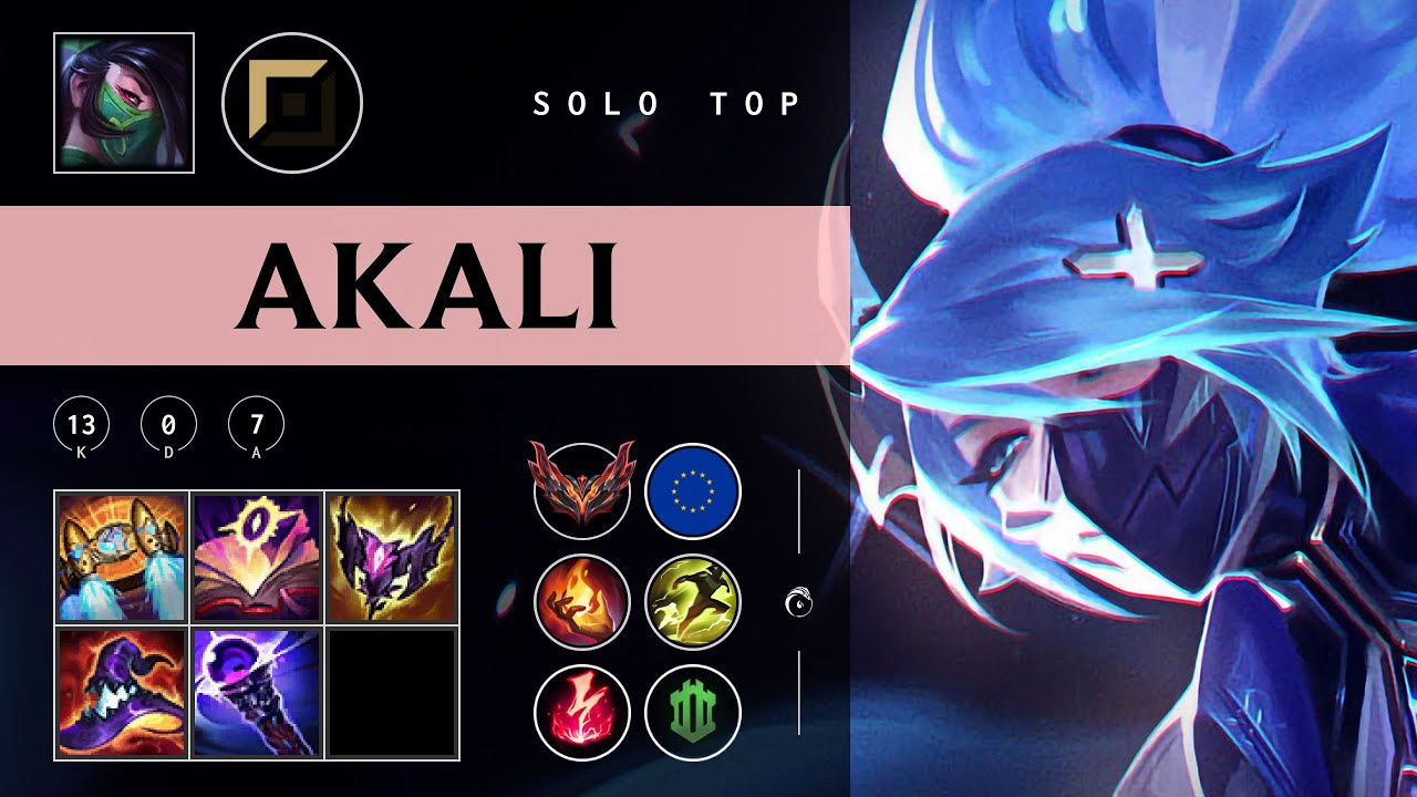 Akali Top vs Sion - EUW Grandmaster Patch 25.22