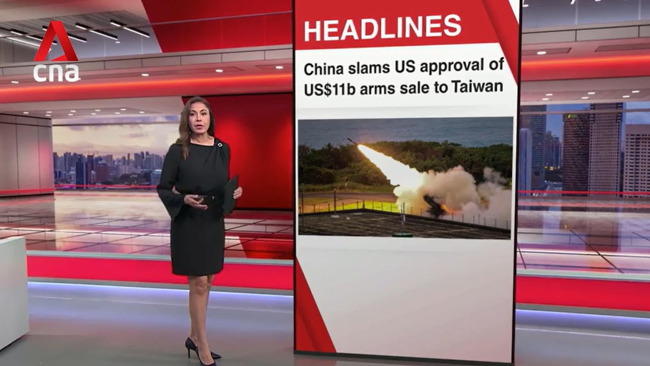 China slams America's US$11b arms sales to Taiwan | East Asia Tonight (Dec 18)