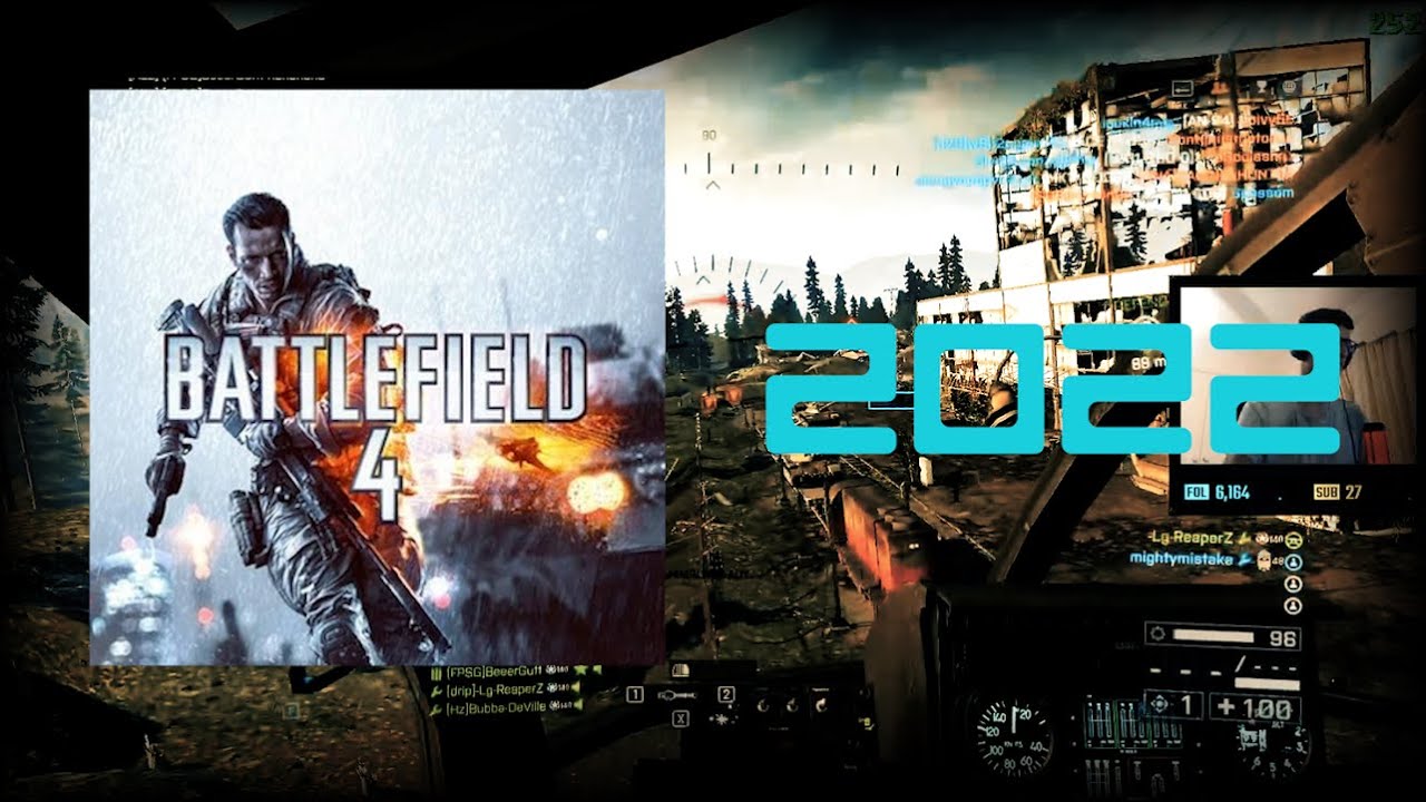 Battlefield 4 Scout Heli Gameplay in 2022? - 123-3 Zavod