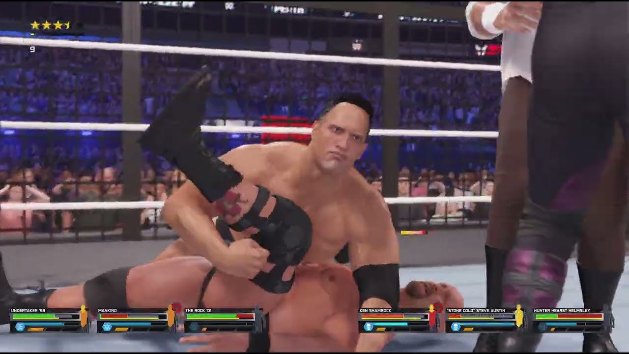 Elimination Chamber but with Attitude Era Superstars - WWE 2K25