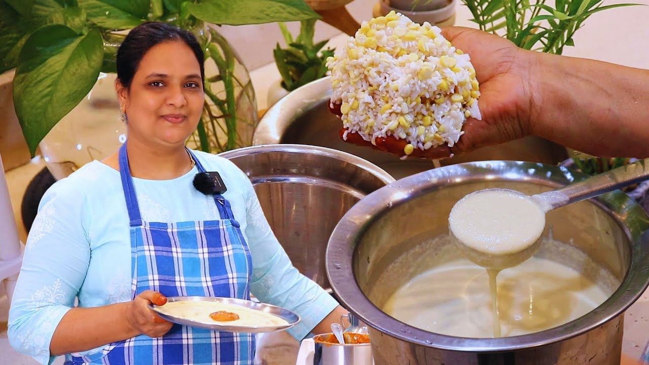 இன்ஸ்டன்ட் தோசை மாவு இப்படி அரைச்சு தோசை பூண்டு காரச்சட்னி செய்ங்க | Instant Dosa | Poondu Chutney