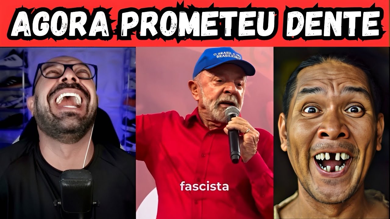 Lula agora promete colocar dente no pobre banguelo. #4k #4kvideo