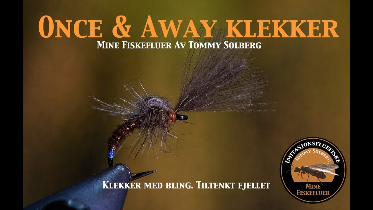Once and Away fly. En klekker tiltenkt for fjellet. Mine fiskefluer