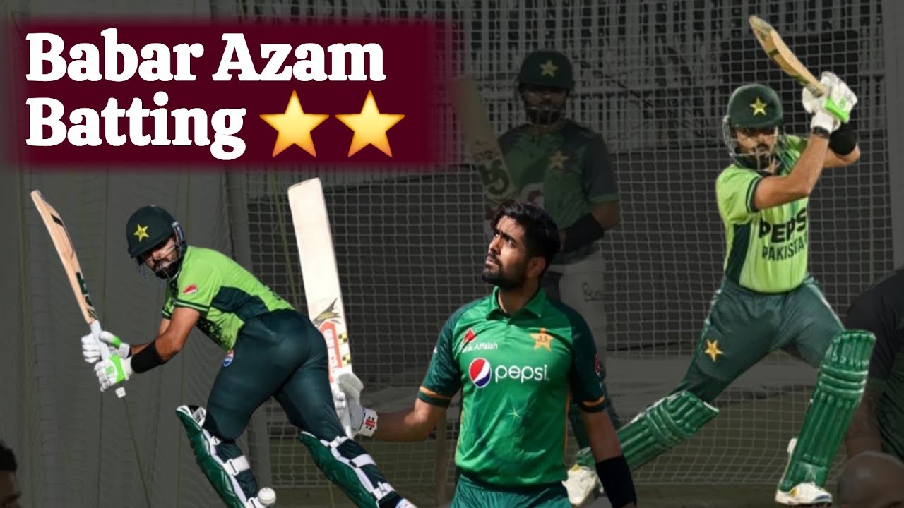 Babar Azam Sixes and Big Shots Practice in Rawalpindi Cricket Stadium | WAHJOC Sports 