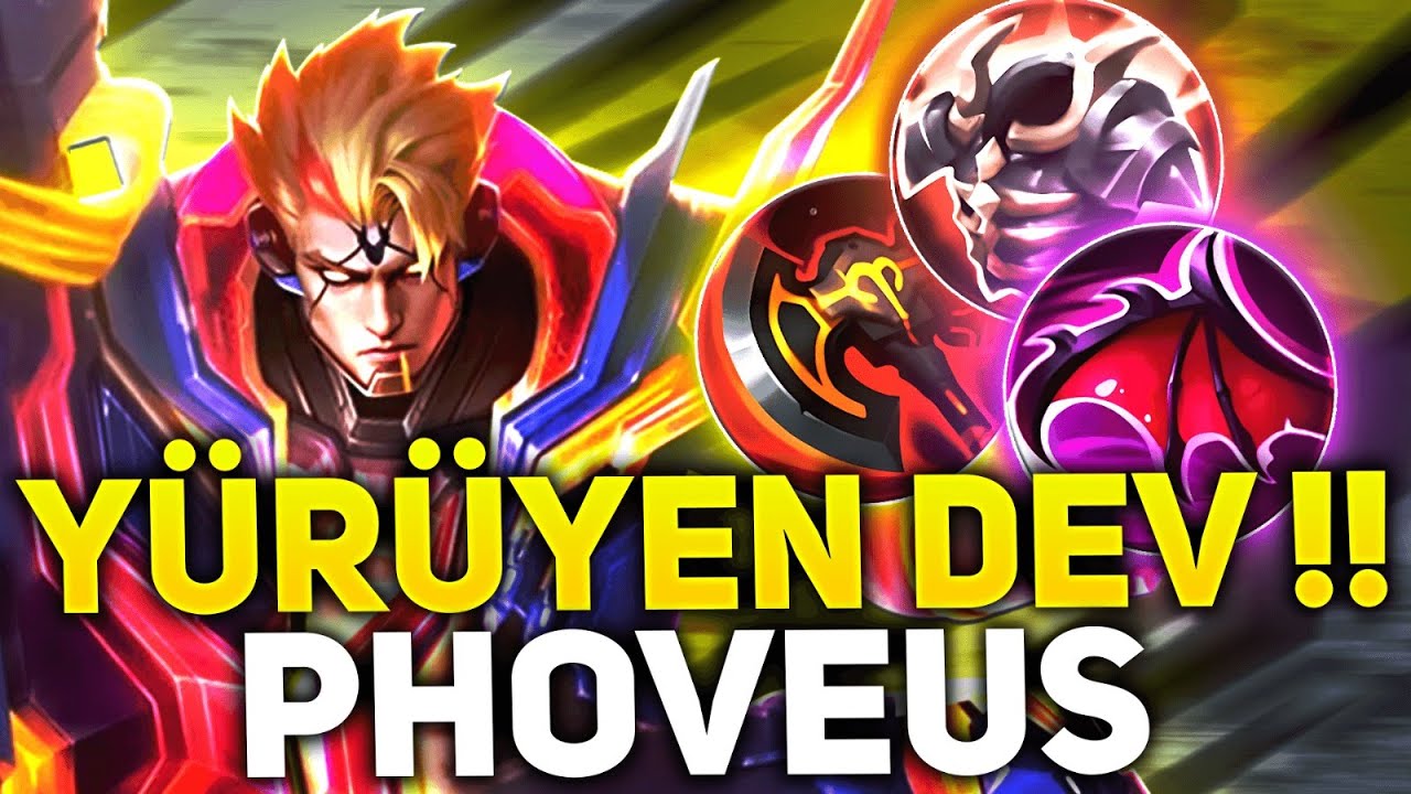 YÜRÜYEN DEV !! TEK KİŞİLİK ORDU PHOVEUS - Mobile Legends