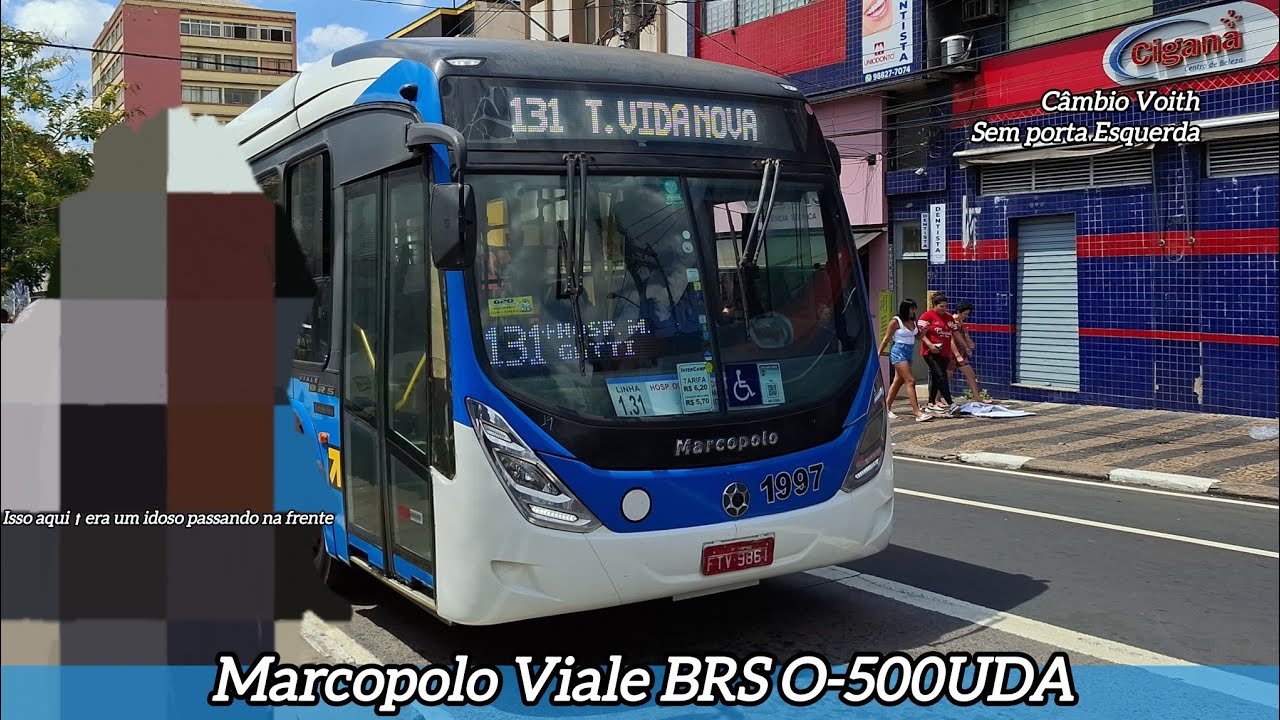 Uma Volta | Marcopolo Viale BRS O-500UDA Bluetec 5 - VB Transportes 1997