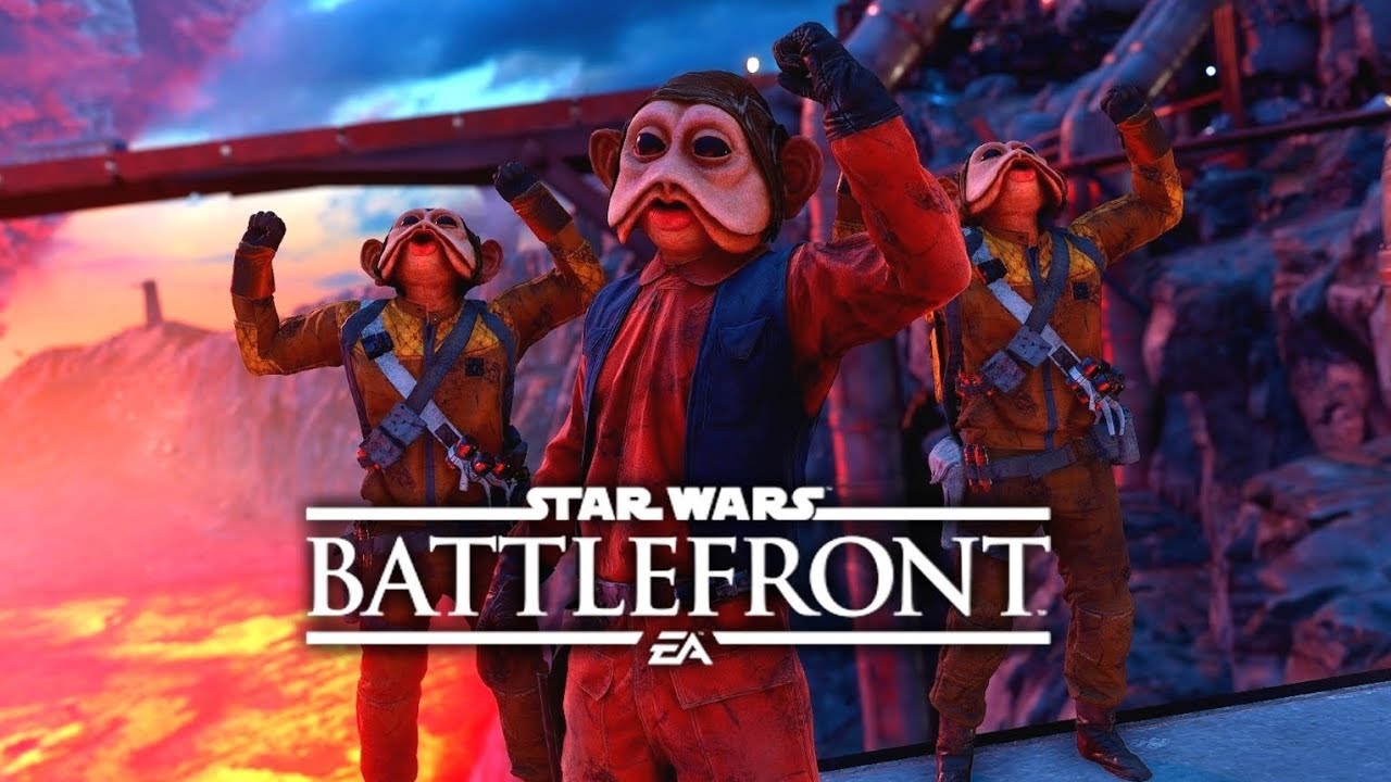 Звездные войны Battlefront - Смешные моменты # 5