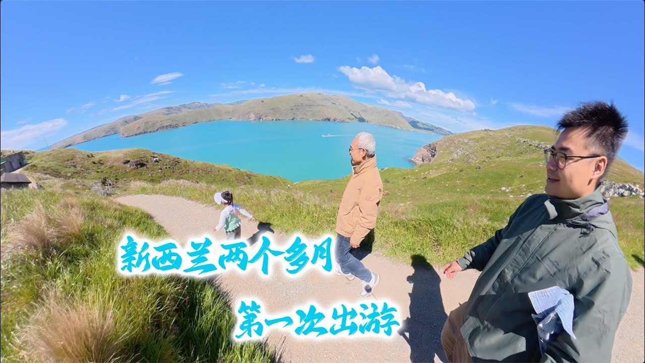 来新西兰两个多月了，第一次带爸出门海边逛逛（新西兰 Harold Vlog 948）