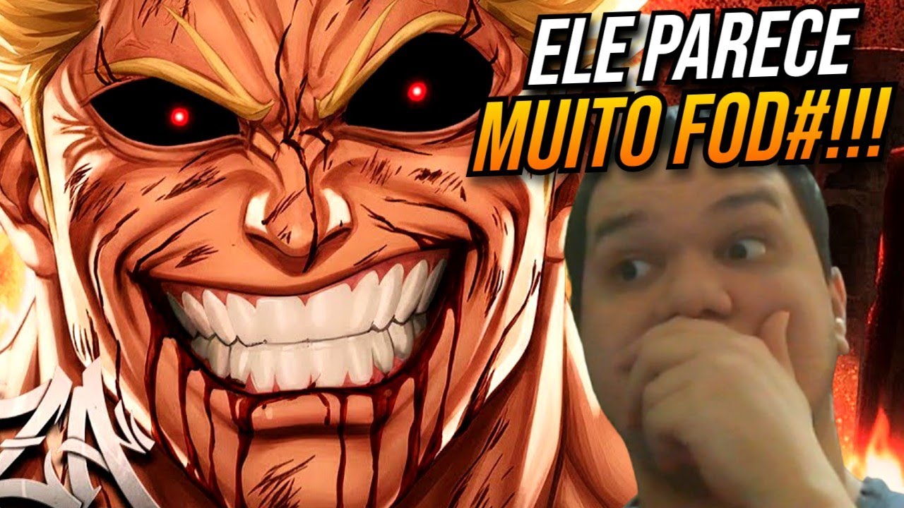 (ESSE ANIME É IGUAL A BAKI?!...) REACT Gabriza - Pura Violência