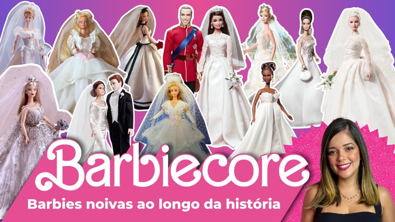 Barbie Noiva 💍 Mais de 40 modelos incríveis ao longo da história