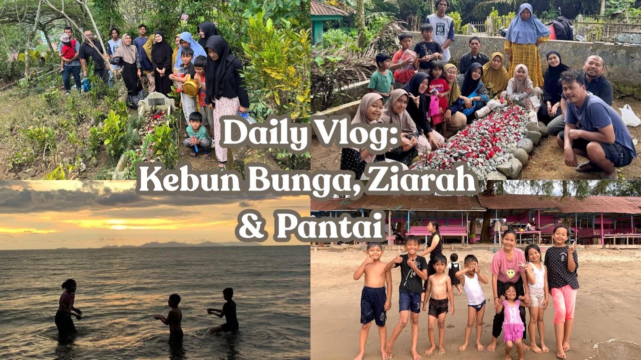 Daily Vlog Part 2🤩‼️|| Ziarah Makam Kakek, Nenek & Uwa