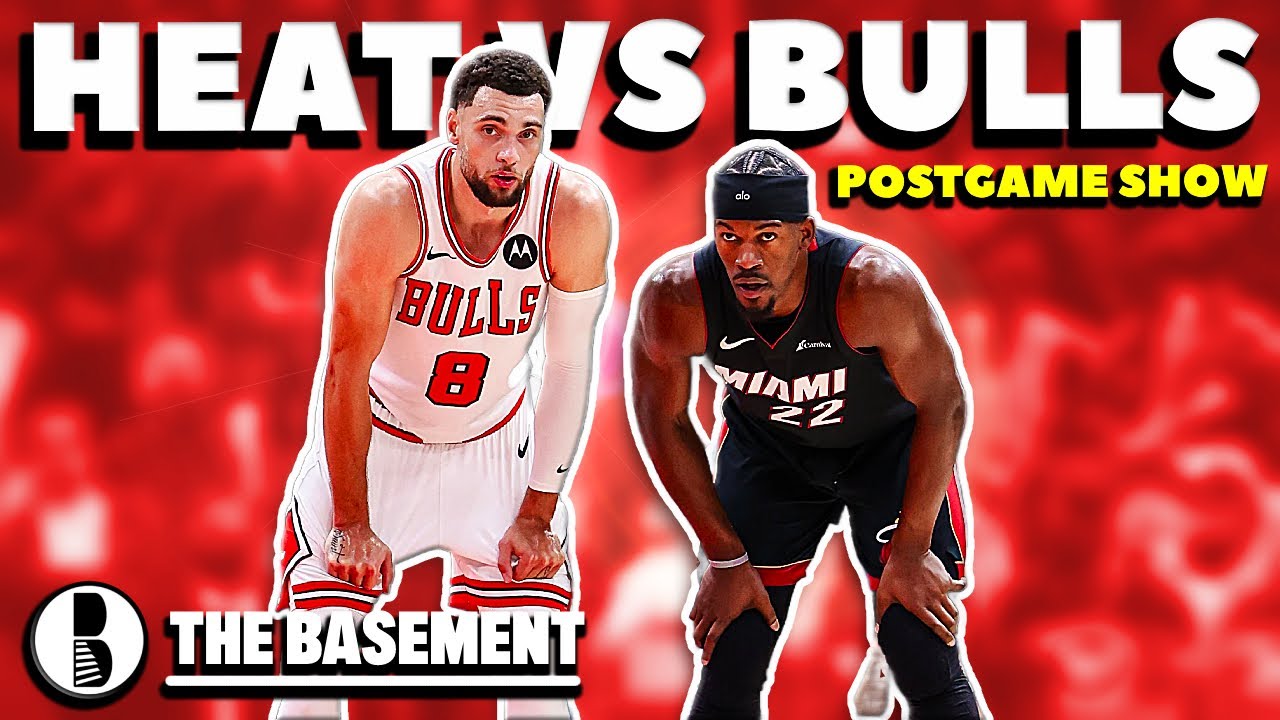 Miami Heat vs Chicago Bulls Postgame Show | The Basement Sports Network