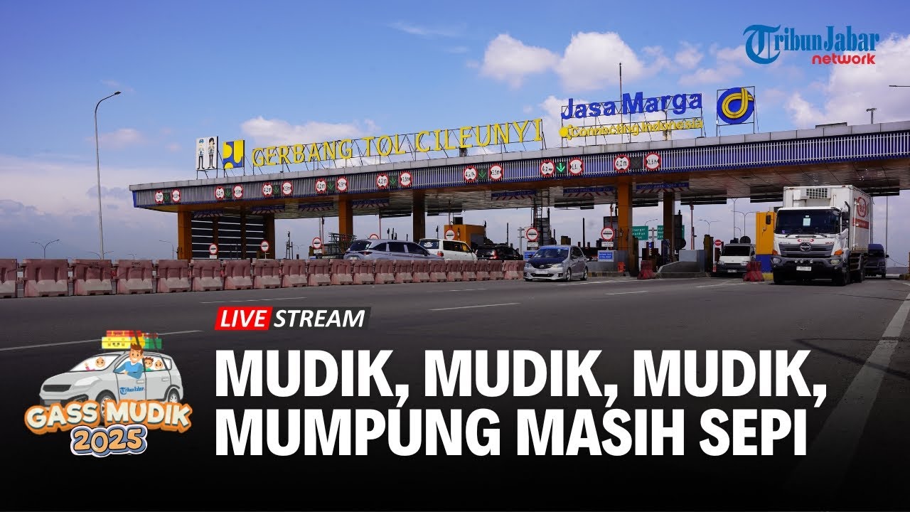 Tol Cileunyi Sepi Waktunya Mudik | Tol Cipularang | Terminal Cicaheum Normal | GASS MUDIK 2025