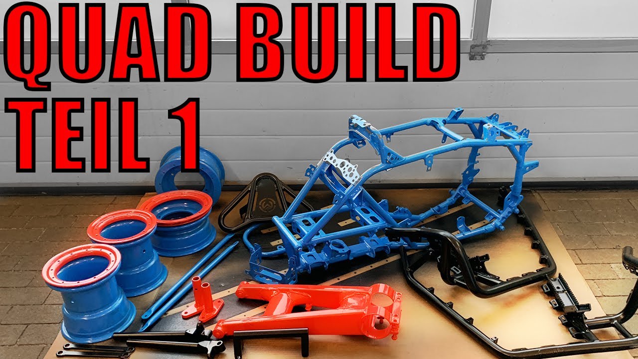Quad Build Teil 1  | Teile abholen und mit dem Zusammenbau beginnen | Quadboy