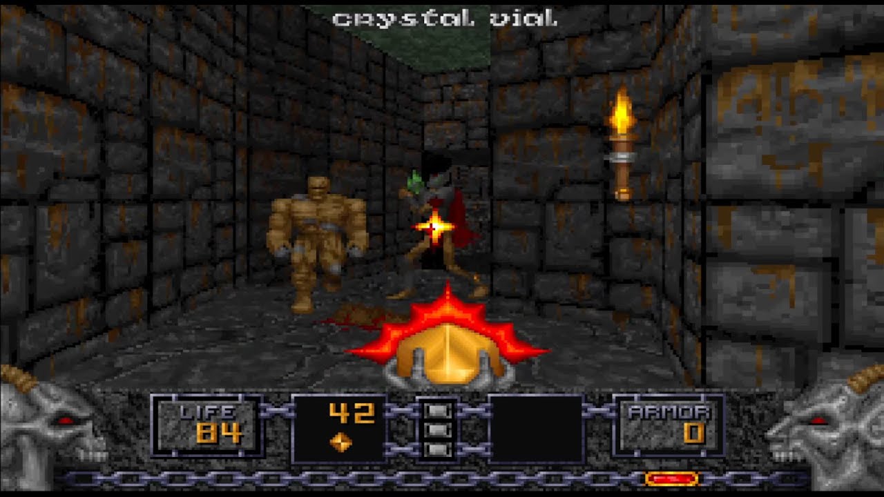 |Heretic| Pc/Dos| Gameplay comentado en español| Shooter en primera persona/fps