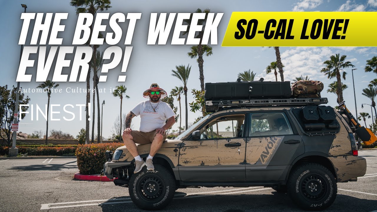 SO-CAL Automotive Culture! Best Week Ever! Meeting Blake Wilkey, Morgan Clarke, Sandro & Larry Chen!