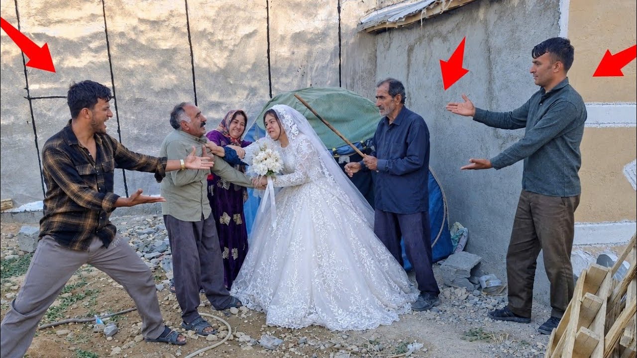 The husband took the second wife far away and left her there because of the first wife