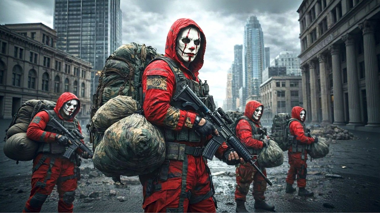 O comando das Forças Especiais se tornaram ladrões e roubaram 10 milhões de dólares