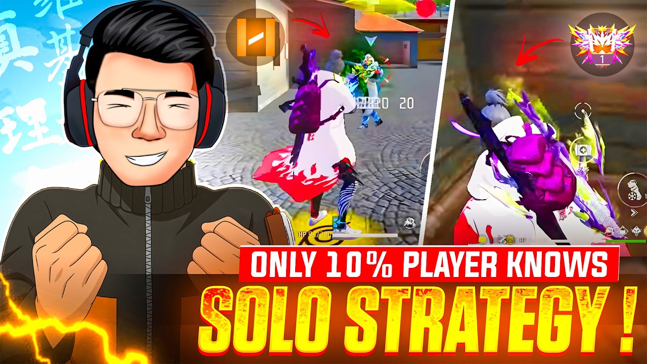 Push Solo Rank Like a Pro 🥷: Grandmaster-Level Strategies Revealed 🔥 – Utkarsh FF