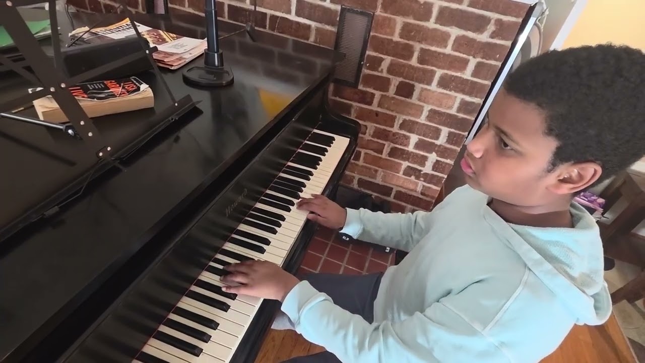 Chopin piano sounds overlooking the creek  by Bery 