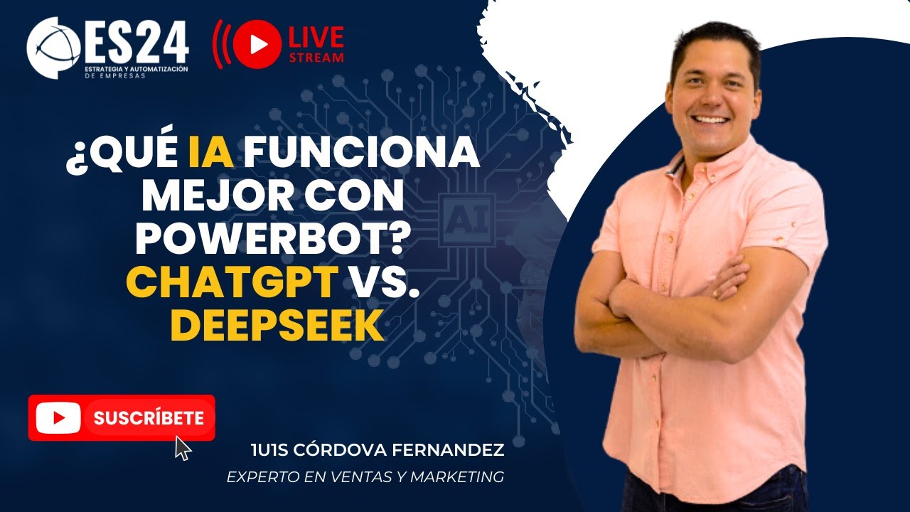 ¿Qué IA funciona mejor con PowerBot? Chatgpt Vs. Deepseek