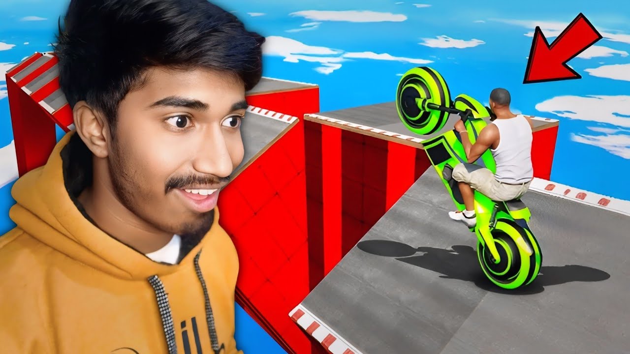 Impossible Bike Parkour Challenge! 😱