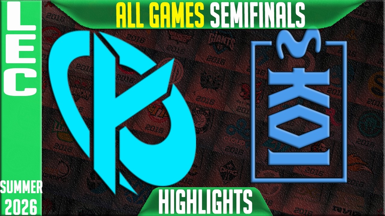 KC vs MKOI Highlights ALL GAMES | LEC Playoff Semifinals Summer 2026 | Karmine Corp vs Movistar KOI