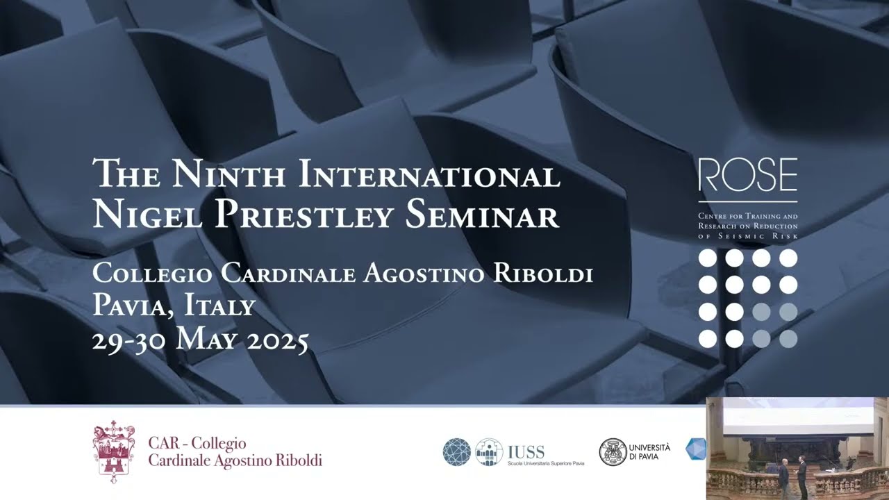 The Ninth International Nigel Priestley Seminar - May 29th, 2025