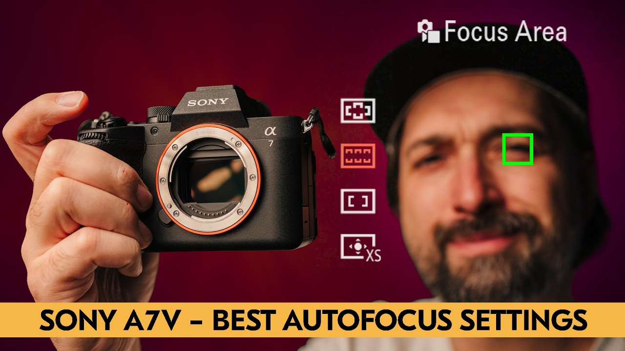 Лучшие настройки автофокуса SONY для свадебной фотографии. Руководство по Sony A7V для начинающих.