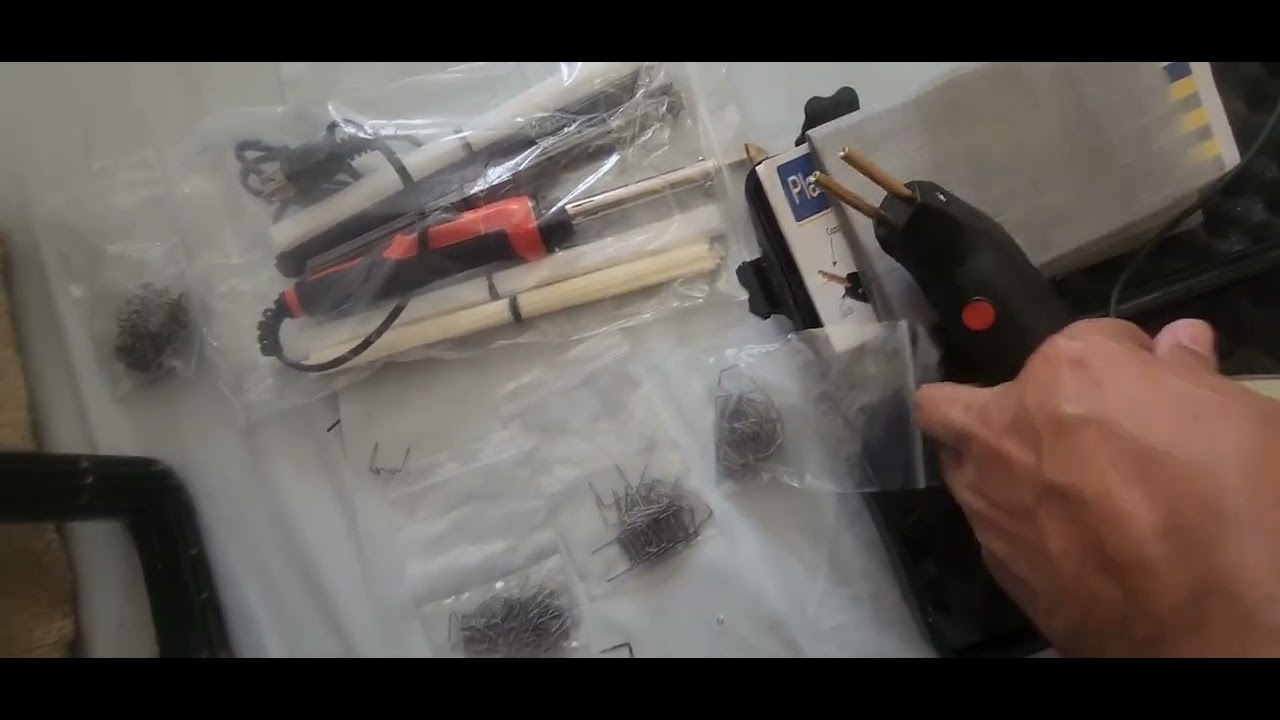 Reparando plasticos con kit  reparador de plasticos de Aliexpress, que tal funciona el kit?