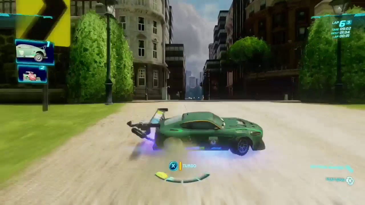 Cars 2 The Video Game | Nigel Gearsley - Hyde Tour | 9 laps