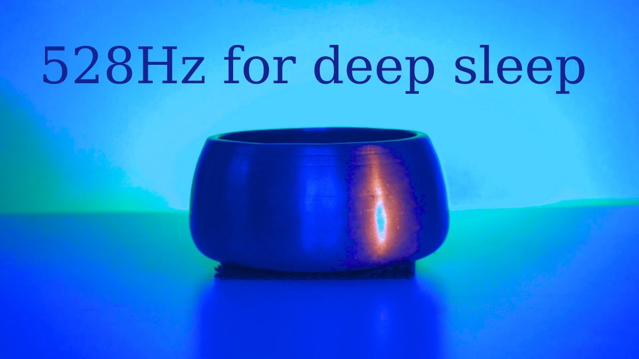 528Hz Sleep Sounds | 8 Hours of Antique Himalayan Mani Bowl for Deep Sleep and Relaxation