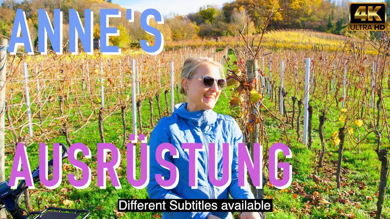 Anne's Ausrüstung // E-Bike-Radreise // Bikepacking // Bike Equipment // *different subtitles*