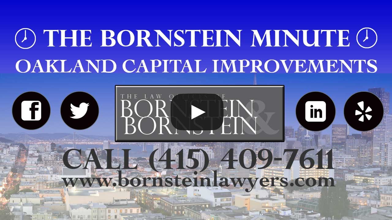 Oakland Capital Improvements on The Bornstein Minute