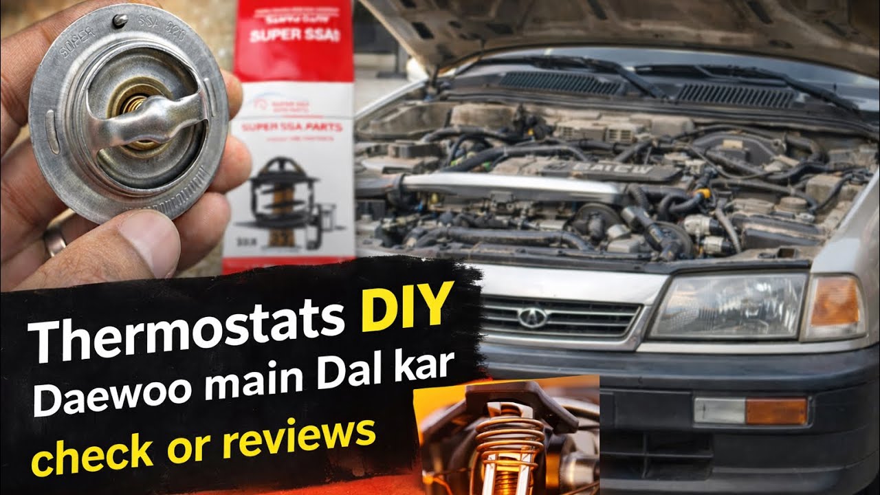  Daewoo Racer Thermostat DIY Check | Install, Test Drive & Honest Review @All_Wheelz143 