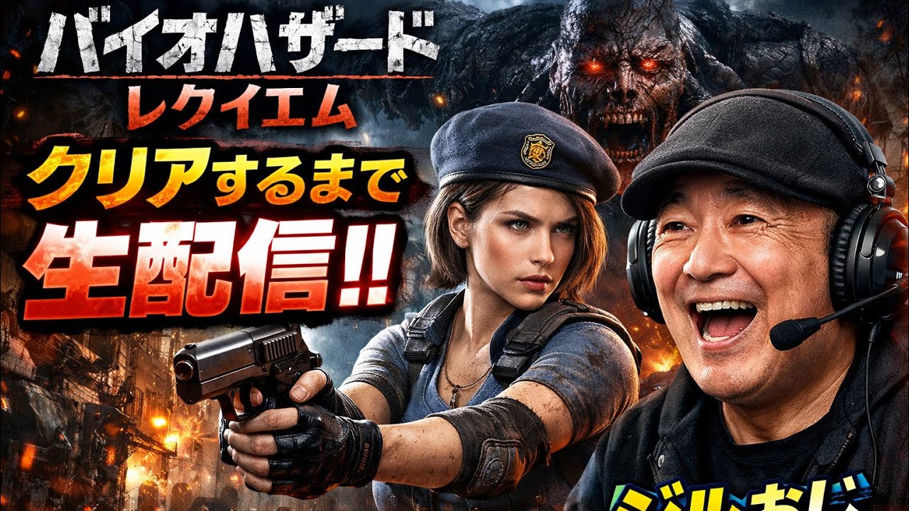 [バイオハザード9 レクイエム] 　クリア配信！　チャンネル登録宜しくお願いします😭✨