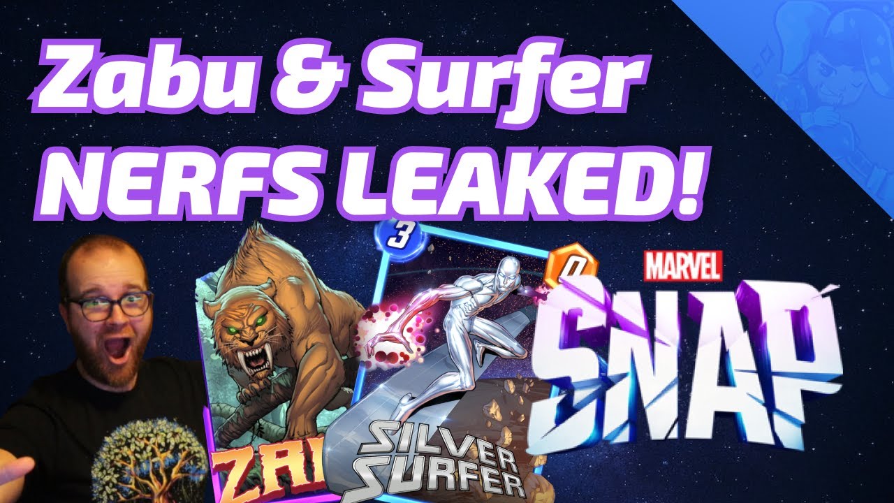 УТЕЧЕНЫ НЕРФЫ для Забу и Серфера в Marvel SNAP