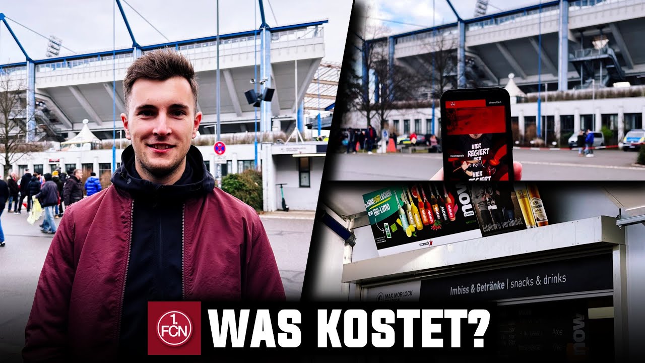 Ticket, Essen, Anreise 🚆🌭 Was kostet ein Stadionbesuch im Max-Morlock-Stadion vom 1. FC Nürnberg?