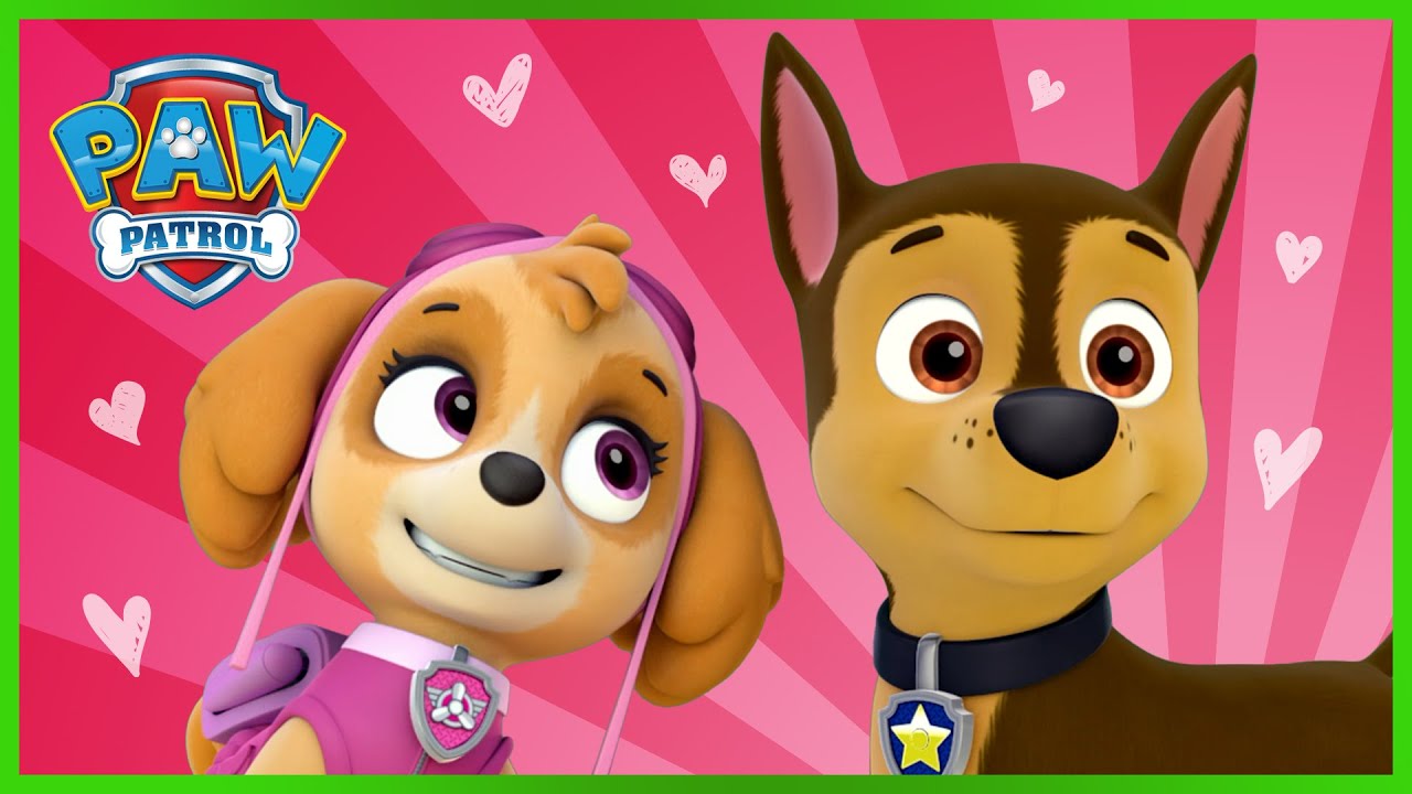 PAW Patrol Friendship Song for Valentine's Day - PAW Patrol - Cartoons for Kids