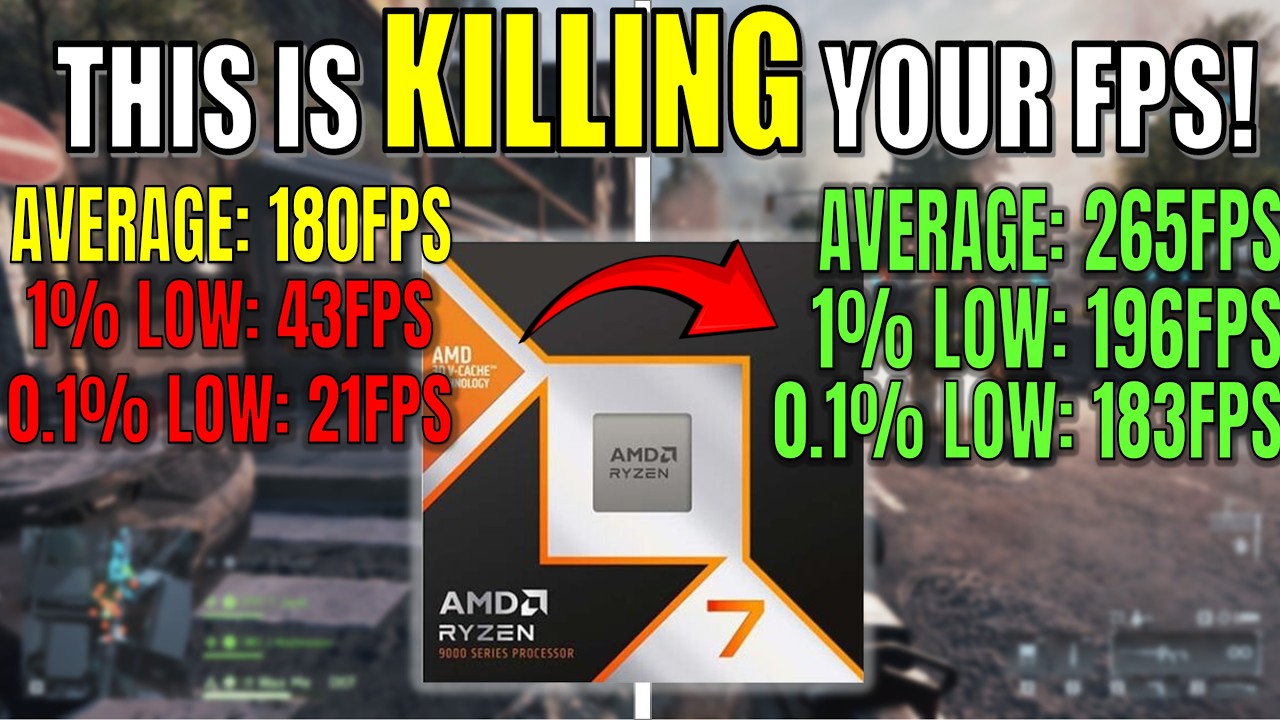 Устранение зависаний и провалов Ryzen 9800X3D в Battlefield 6