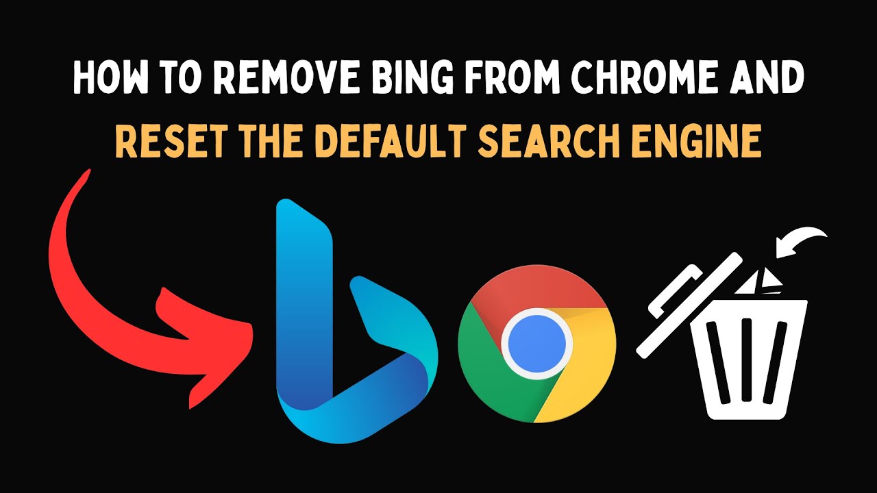 Как удалить Bing из Chrome и сбросить настройки поисковой системы по умолчанию