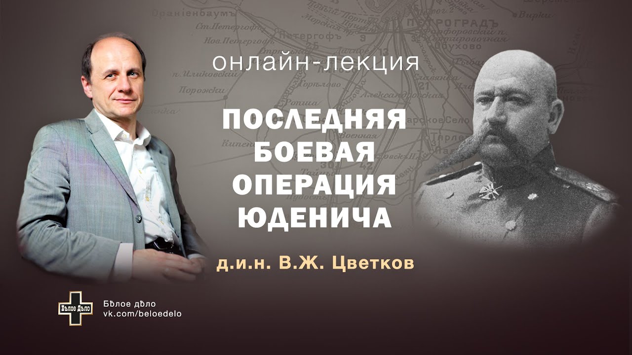 Последняя боевая операция Юденича. Историк Василий Цветков